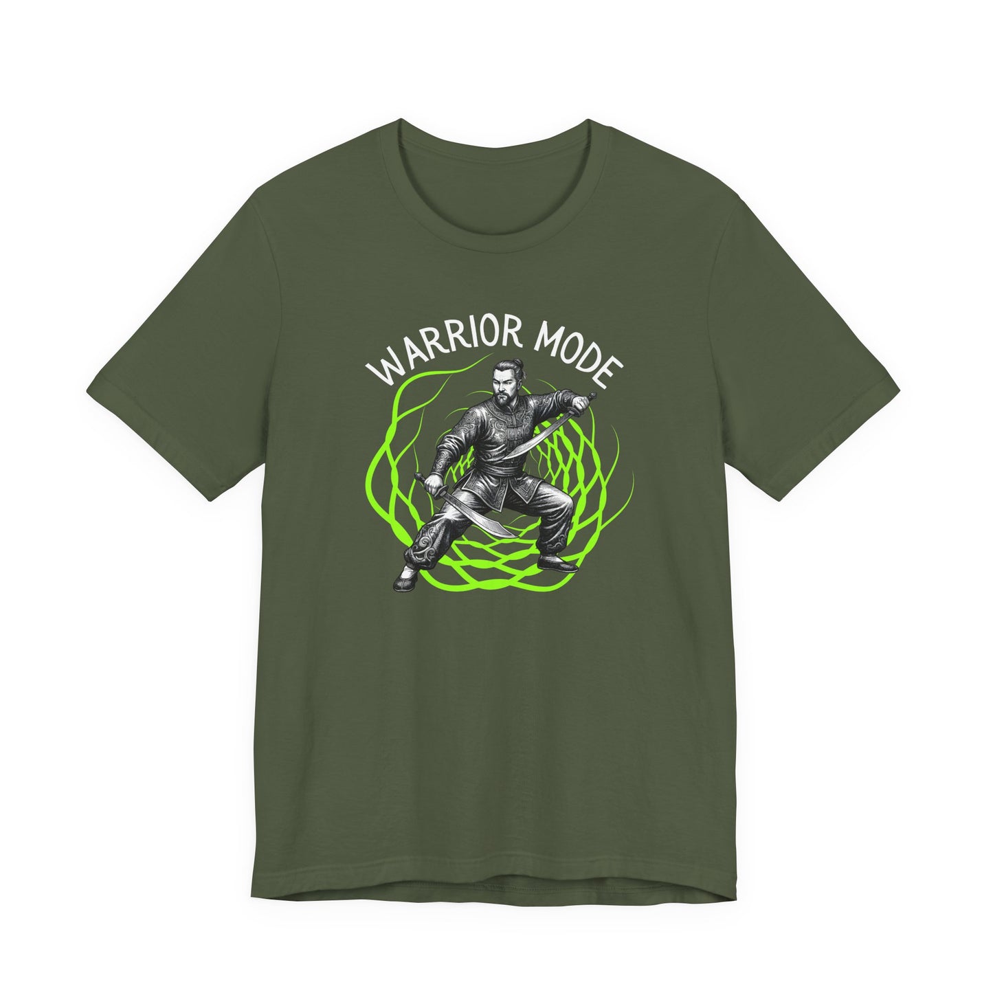 Warrior Mode T-Shirt for Men —      The Unbreakable Warrior Spirit