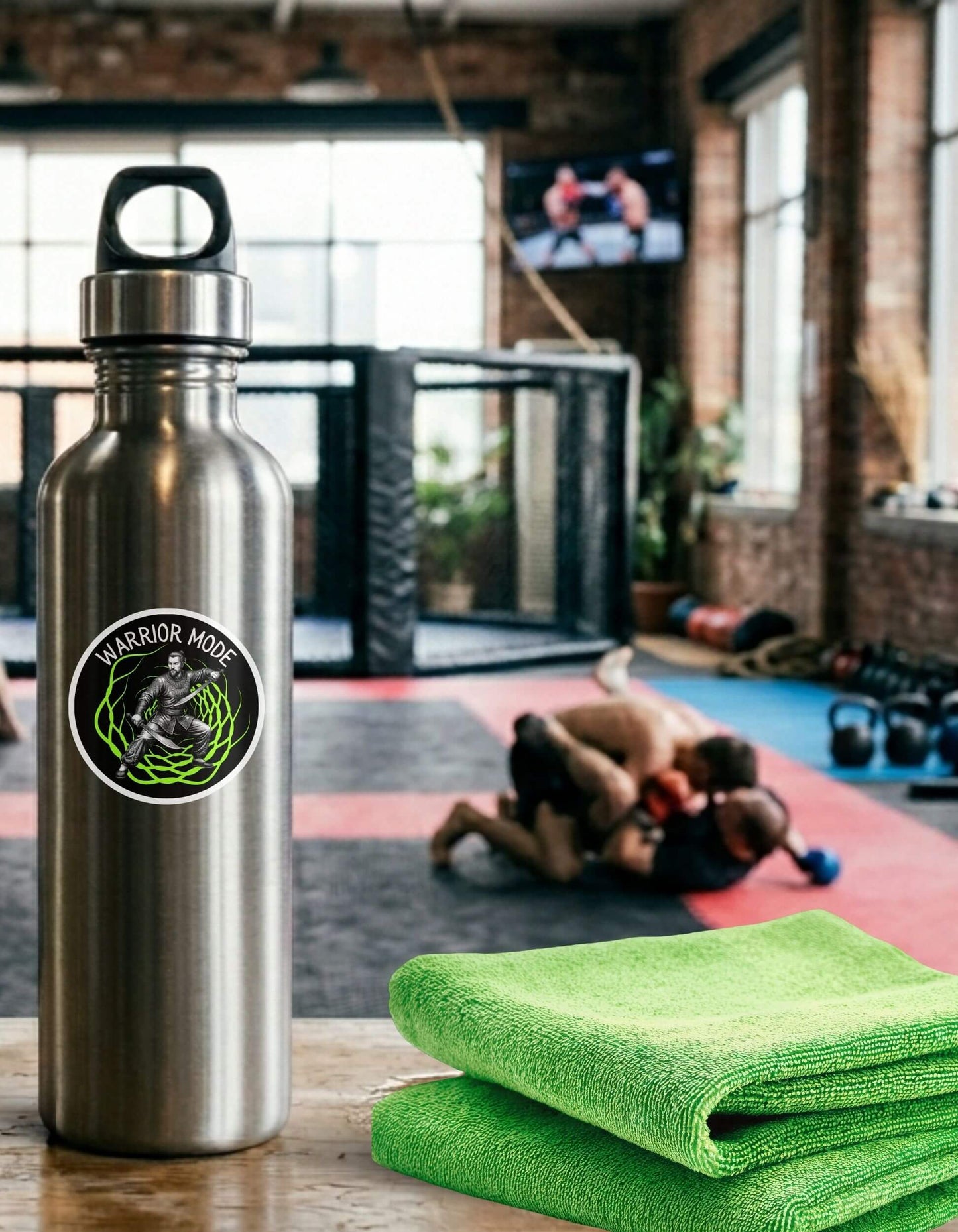 Warrior Mode Sticker for Men - The Unbreakable Warrior Spirit