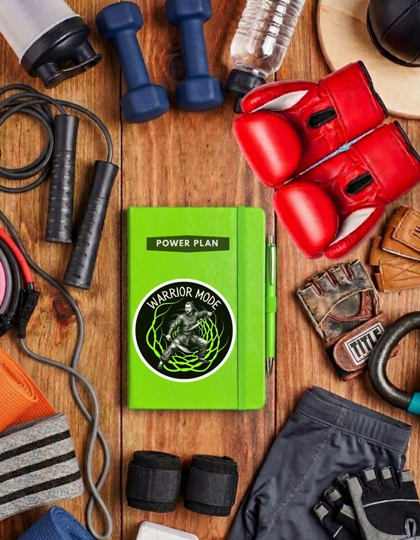 Warrior Mode Sticker for Men - The Unbreakable Warrior Spirit