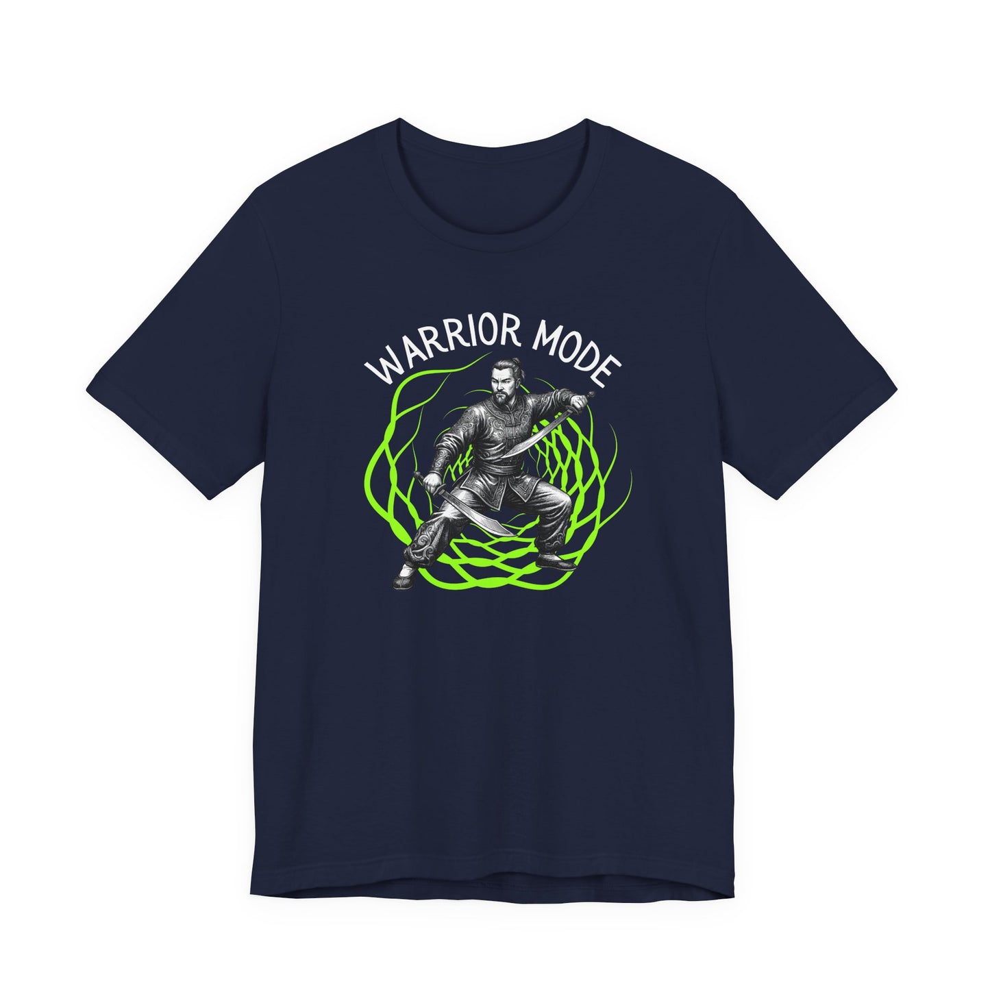 Warrior Mode T-Shirt for Men —      The Unbreakable Warrior Spirit