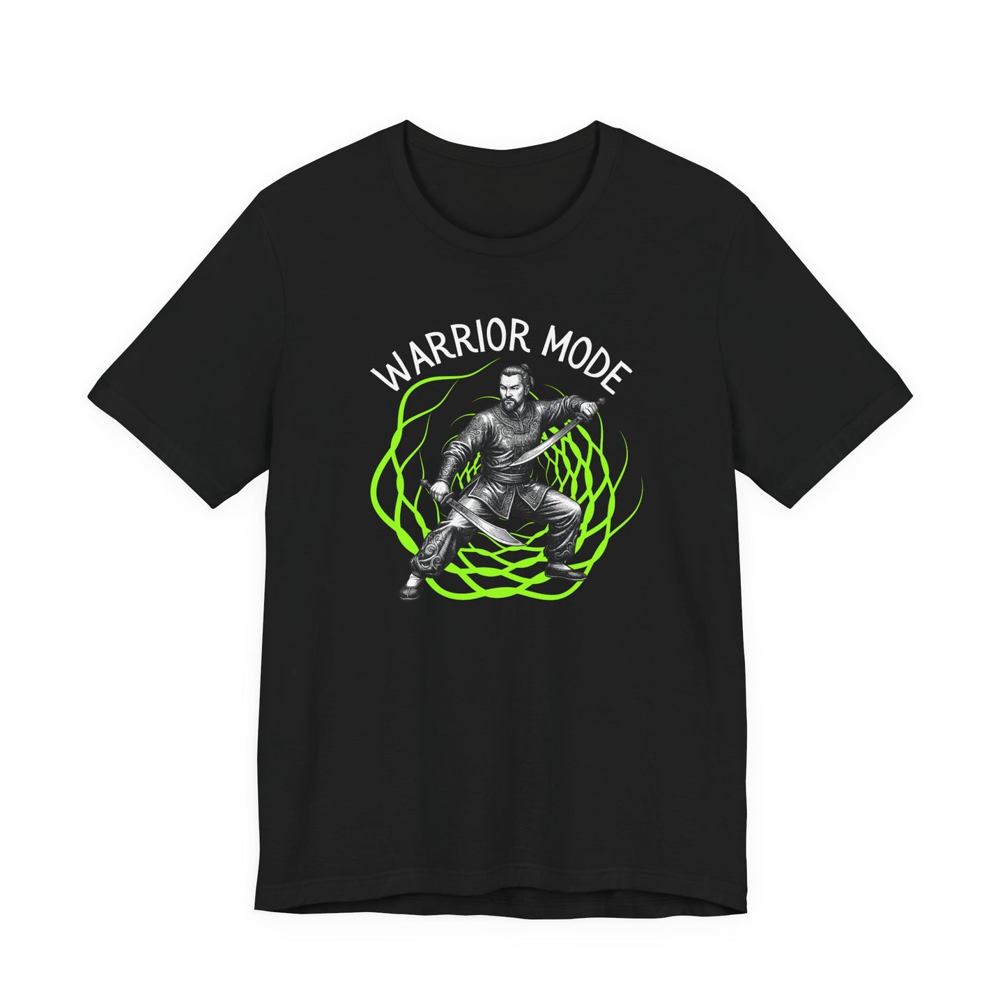 Warrior Mode T-Shirt for Men —      The Unbreakable Warrior Spirit