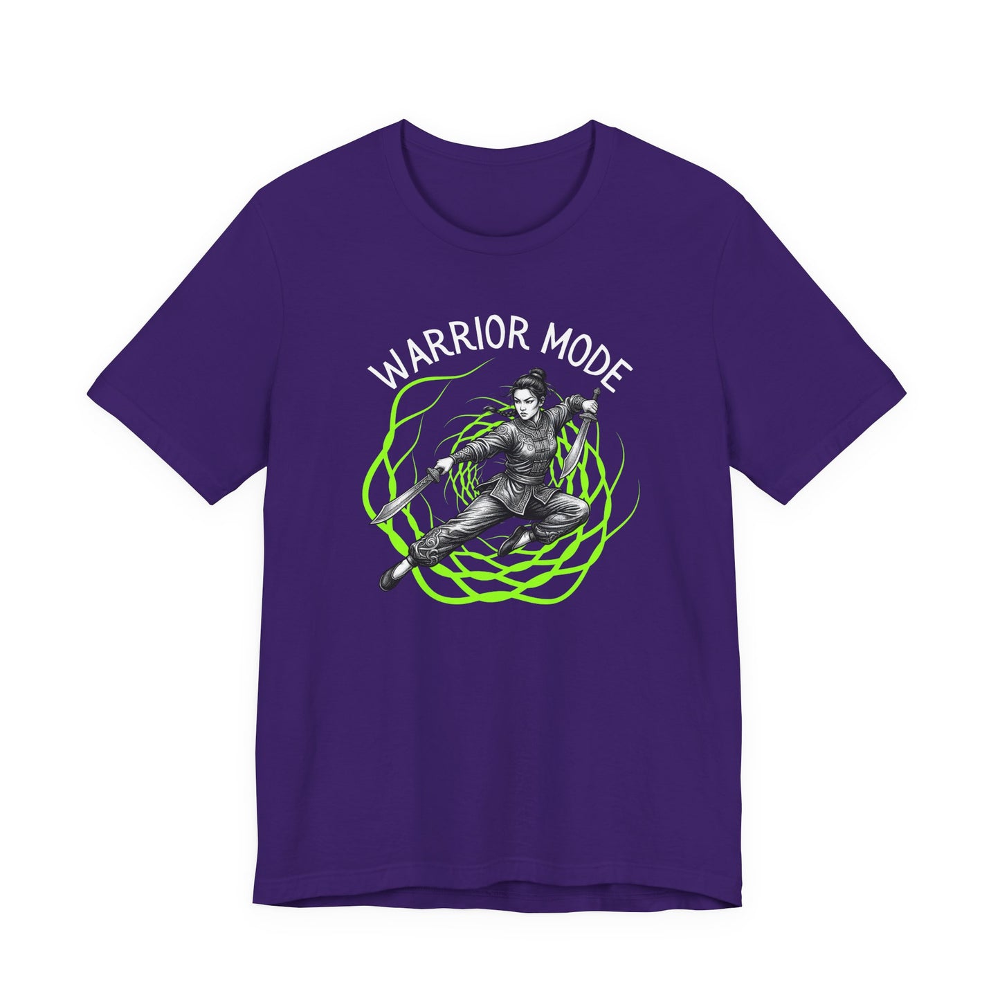 Warrior Mode T-Shirt for Women -      The Unbreakable Warrior Spirit