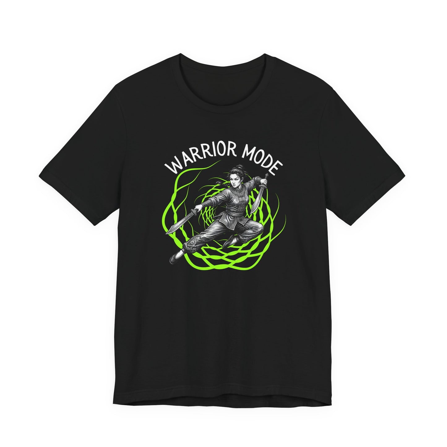 Warrior Mode T-Shirt for Women -      The Unbreakable Warrior Spirit