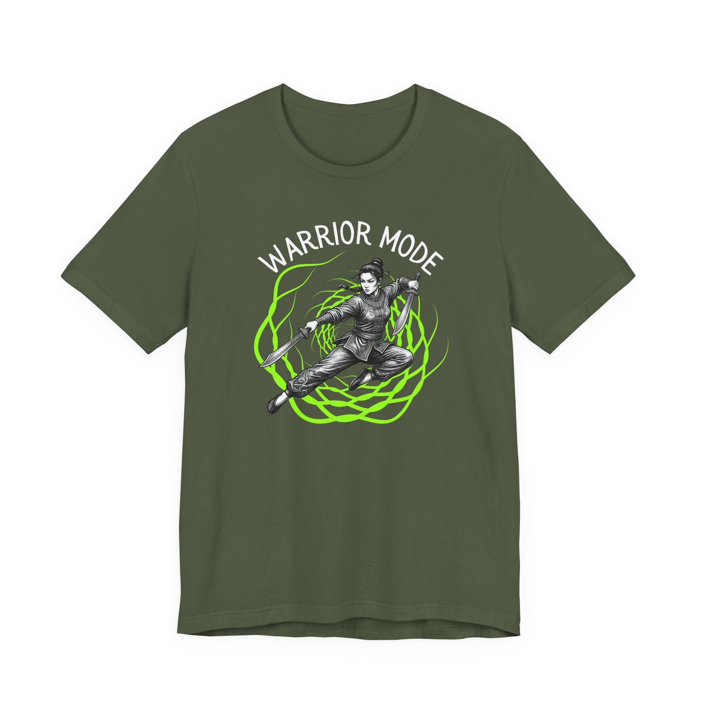 Warrior Mode T-Shirt for Women -      The Unbreakable Warrior Spirit